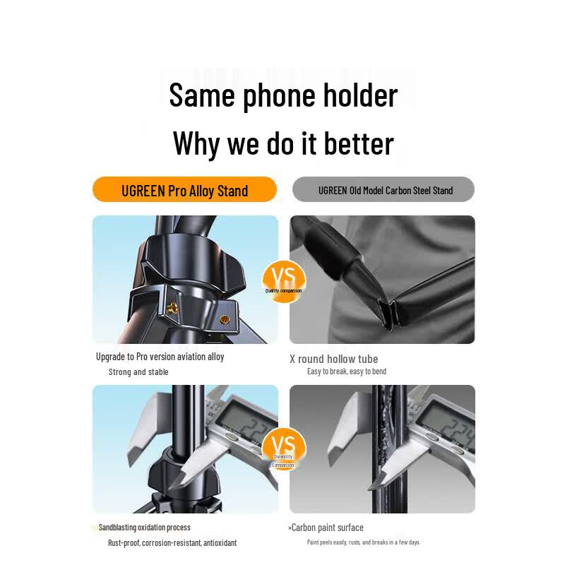 Ugreen Telescopic Floor Phone Tripod Stand