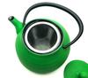 Nanbu Eisen Hakeme Gebürstete Grüne Teekanne, Design, 0,4L,