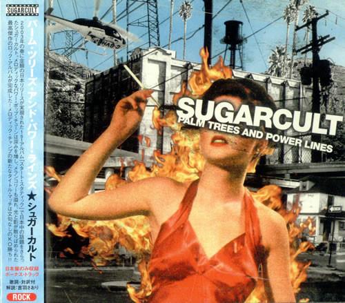 

CD SUGARCULT - Palm Trees & Power Lines CTCM65060 maximum10 2004 Japan ObiRock Used