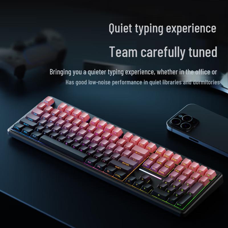 Mechanical Feel RGB Wired Keyboard and Mouse Set