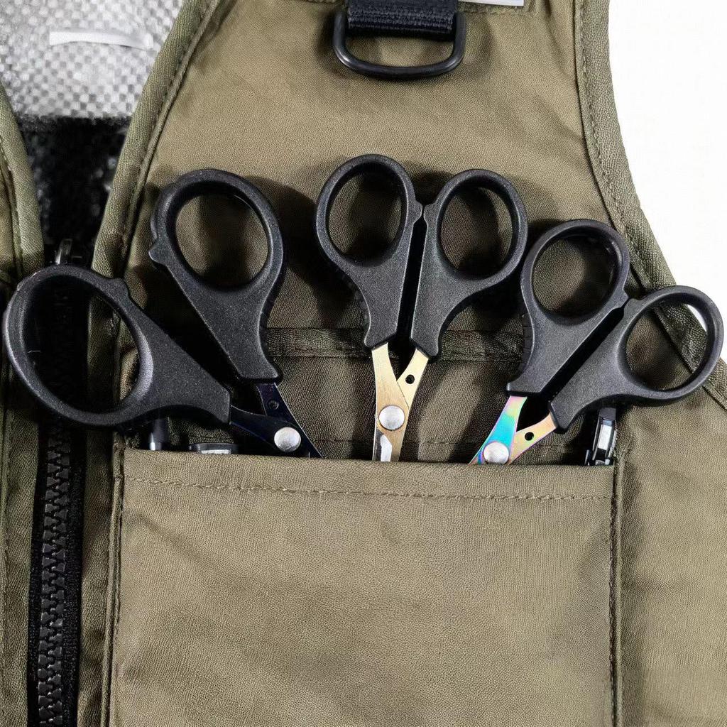 Compact Outdoor Fishing Scissors: Line & Lead Cutter with Mini Lure Pliers