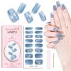 Christmas Design Gel Nail Wraps New Design Gel Nail Stickers Semi Cured Gel Nail Strips