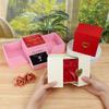 Automatic Pop-up Rose Gift Box Portable Jewelry Box Jewelry Storage Display Case  Proposal Surprise