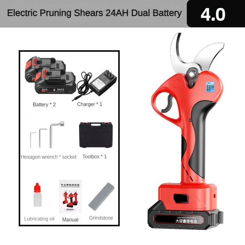 Rechargeable Branch Cutting Scissors Household Gardening Fruit Tree Pruning Tools Portable Electric Pruning Shears