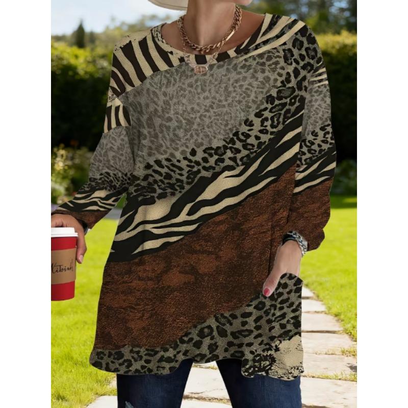 Soft‑Touch Oversized Tunic Shirt