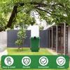 Trash Can Lid Lock  Garbage Strap Adjustable 76-130mm Outdoor Proof Trash Can Strap For Preventing Animals Squirrels Dogs Bears