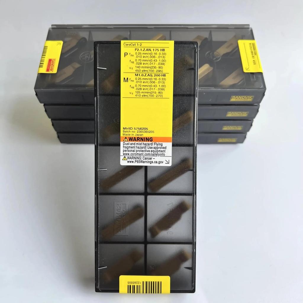 Original Sandvik / N123L2-0800-RO 4325  / CNC Lathe Carbide Blade 10 PCS