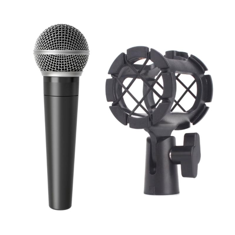 Professional Microphone Shock Mount Microphone Shock Stand Universal Mic Holder Clamp For Condenser Microphone