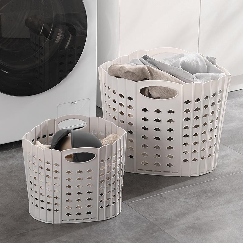 Collapsible Laundry Basket, Toy Storage, and Portable Shower Bin