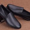 Summer Single-layer Leather Shoes Lazy Shoes Men's Breathable and Lightweight Driving Shoes Soft Surface Soft Sole Thin Casual Leather Shoes