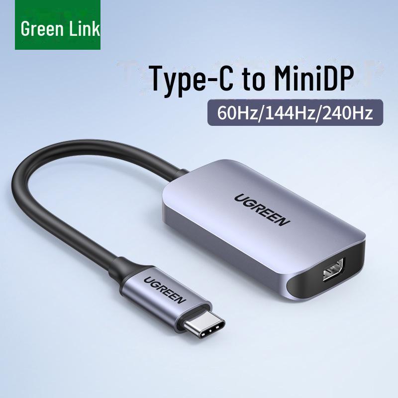 

Адаптер Green Link USB-C - MiniDP для подключения ноутбука или телефона к телевизору/дисплею Type-c to mini dp