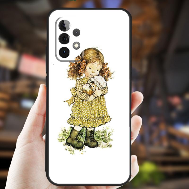 Sarah Kay Hülle für Samsung Galaxy A05 A06 A22 A53 A33 A26 A16 A56 A36 A32 A52 A54 A34 A14 A55 A15 A35