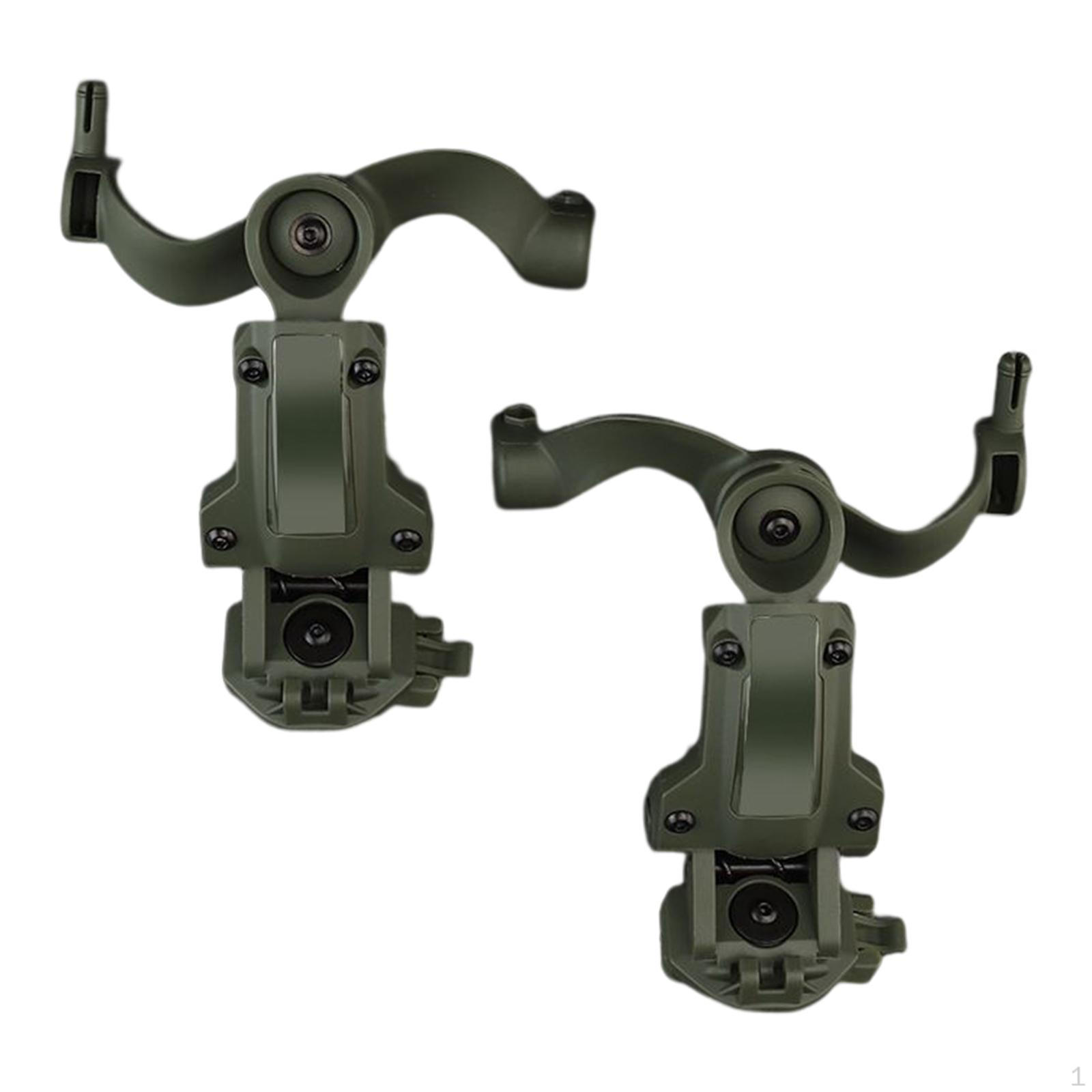 

Монтажный адаптер для направляющей, комплект кронштейнов для наушников на открытом воздухе green