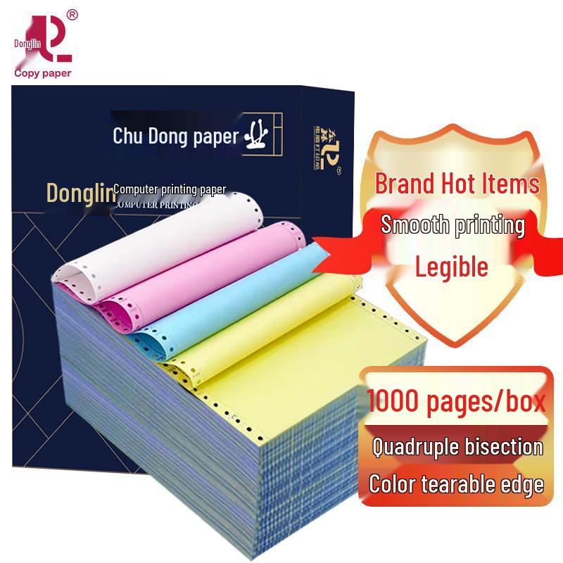 Multi-Part Pinfeed Computer Print Paper: 1-5 Parts, 241 Voucher Listings