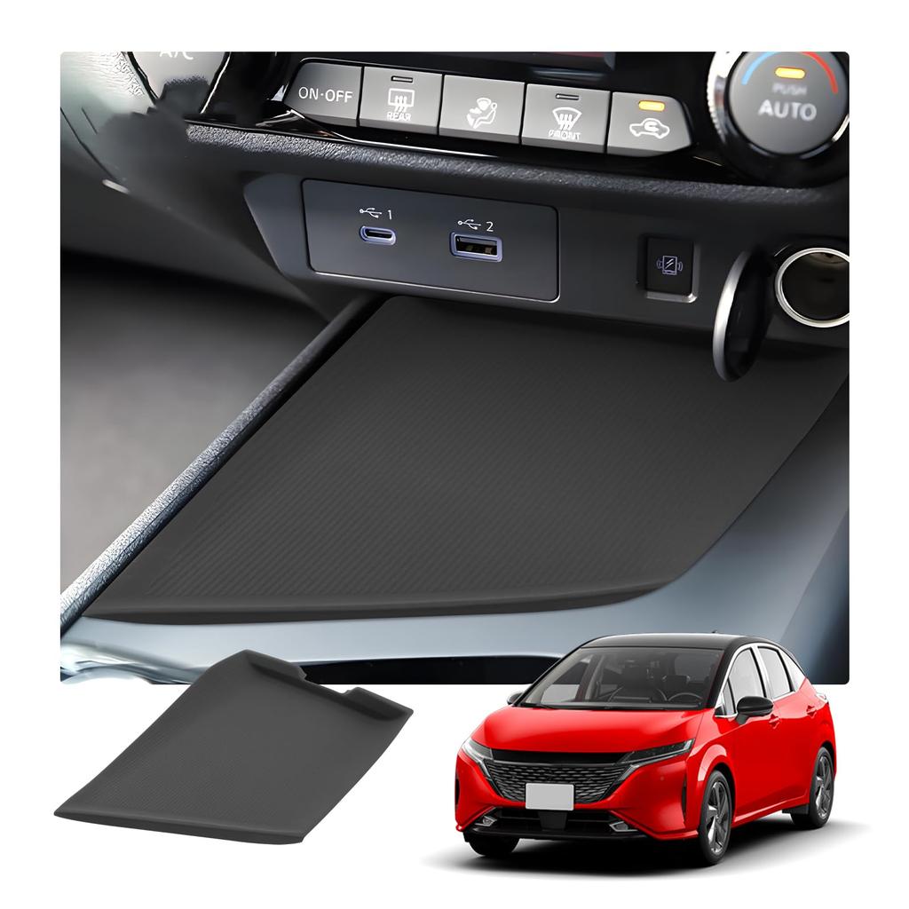 RUIYA Nissan Aura E13 Upper Console Note Aura Console Tray Console Design for Note Interior Noise Reduction Note/Note Mat, Mat, Non-Slip Mat,