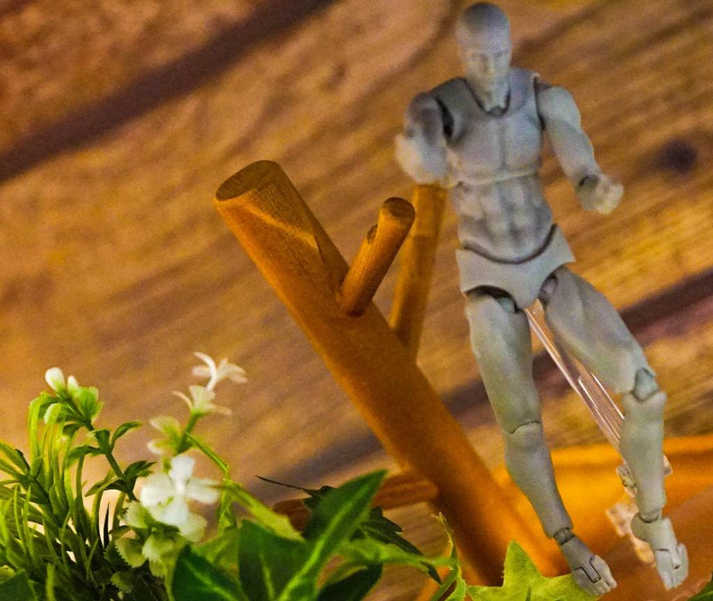 Drawing doll, female, gray, drawing model, human body model, Body-chan, Body-kun, base body, movable figure, painting model