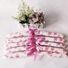 10PCS Exquisite Flower Decor Lothes Hangers Non-Slip Space Saving Dress Hanger Handy Drying Rack Coat Hanger Household Supplies