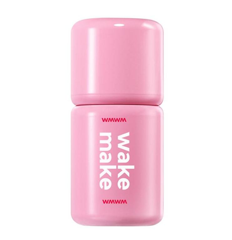 WAKEMAKE Shaking Blur Cheek Powder Blush 4g Soft Focus Natural Blurring Finish 6 Colors 02 Flush