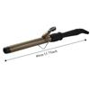 28mm Barrel Electric Curling Iron Plastic Casing Anti Scalding Curling Wand 360 Degree Rotation Top Insulation