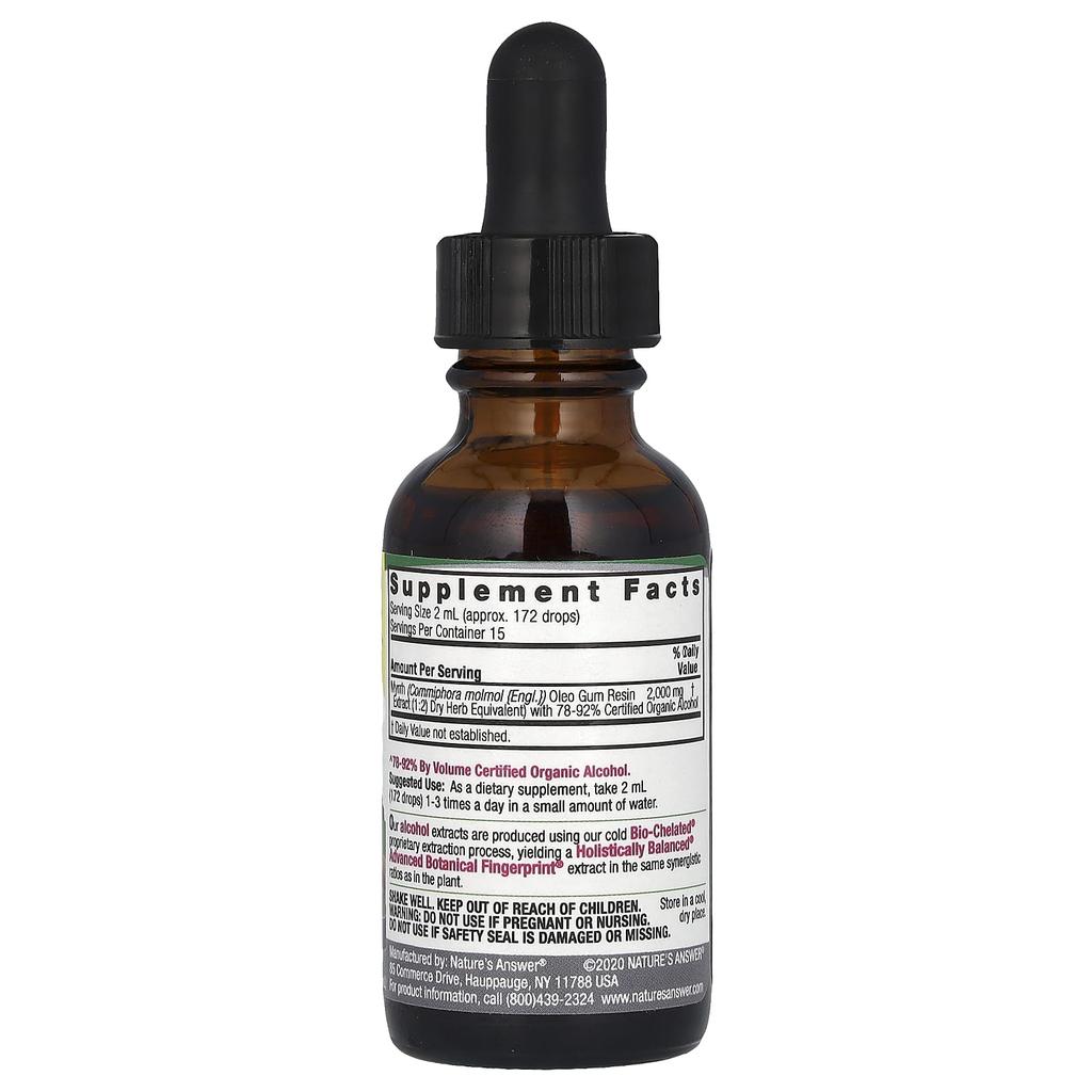 Nature's Answer Myrrh Gum, 2,000Mg, 30Ml(1Fl Oz)