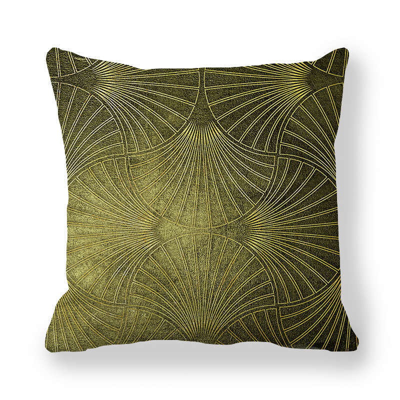 Home Decor Marble Pattern Digital Print Throw Pillow Covers Pattern Cushion Cover Suitable for Sofa Bedroom Car Pillow Cover