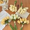 12 Heads Rose Artificial Flower Multicolor DIY Accessories Lifelike Flower Bouquet Silk Petals Photo Props