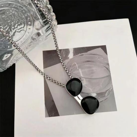 Sweater Necklace Hip Hop Minimalist Casual Hypoallergenic Alloy Gift Jewelry Accessories Men Women Sunglasses