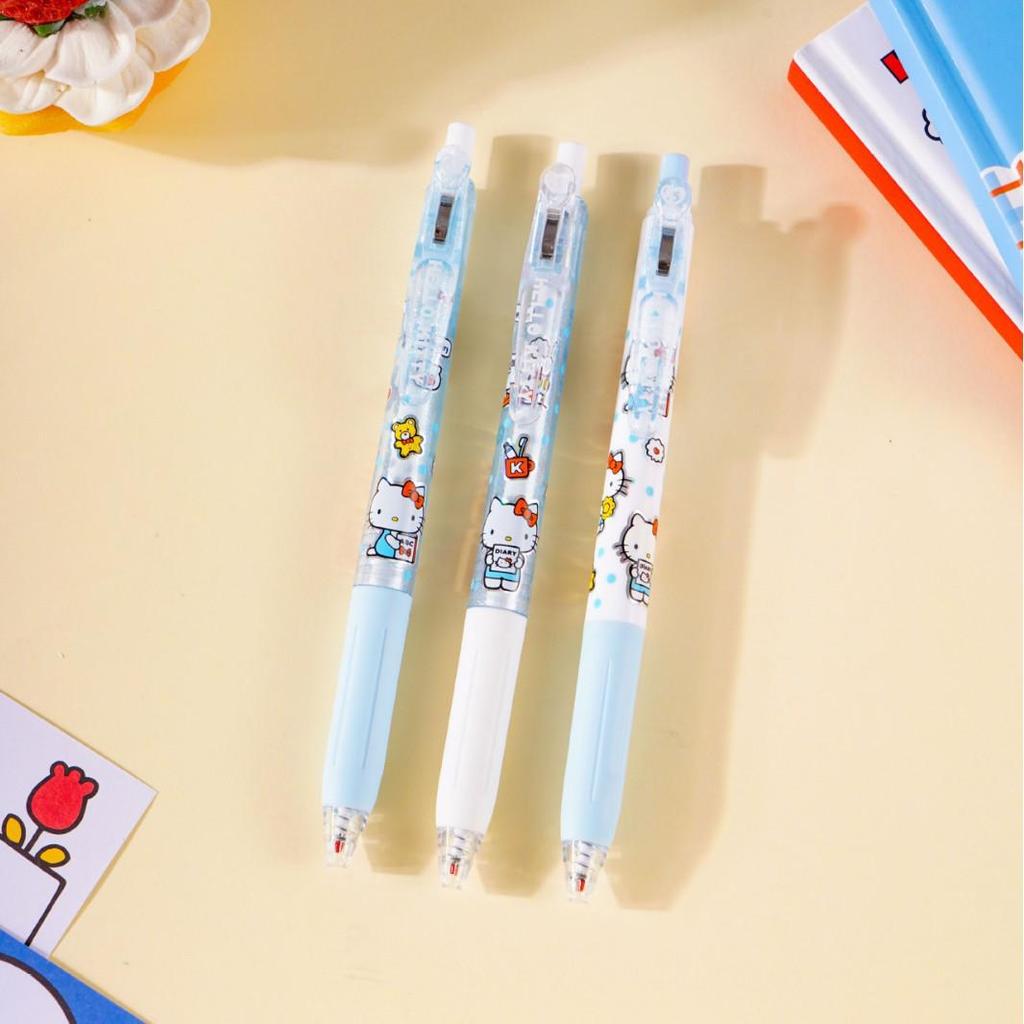 Hello Kitty 0.5mm Click-Action Gel Pen - Smooth, Quick-Drying, High-Quality Design