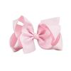 New Solid Bows Hair Clips For Girls Handmade Grosgrain Ribbon Bow Hairpins Children Barrettes Fashion Boutique Hair Accessories