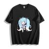 Chibi Anime Dívka Tričko - Kawaii Hvězdný Design Unisex Tričko