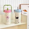 Water Cup Sport Thermal Water Bottle 600ml Cute Cat Thermos Mug Portable Insulated Cup  Household