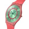 Swatch STOP MINTY MANGO DREAM SS08P111 Wristwatch, Red,
