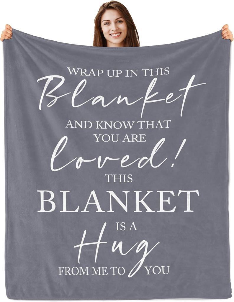 Butonus Get Well Gifts for Women After Surgery, Blanket for Woman, Thinking of You Gifts for Women, Inspirational Encouragement