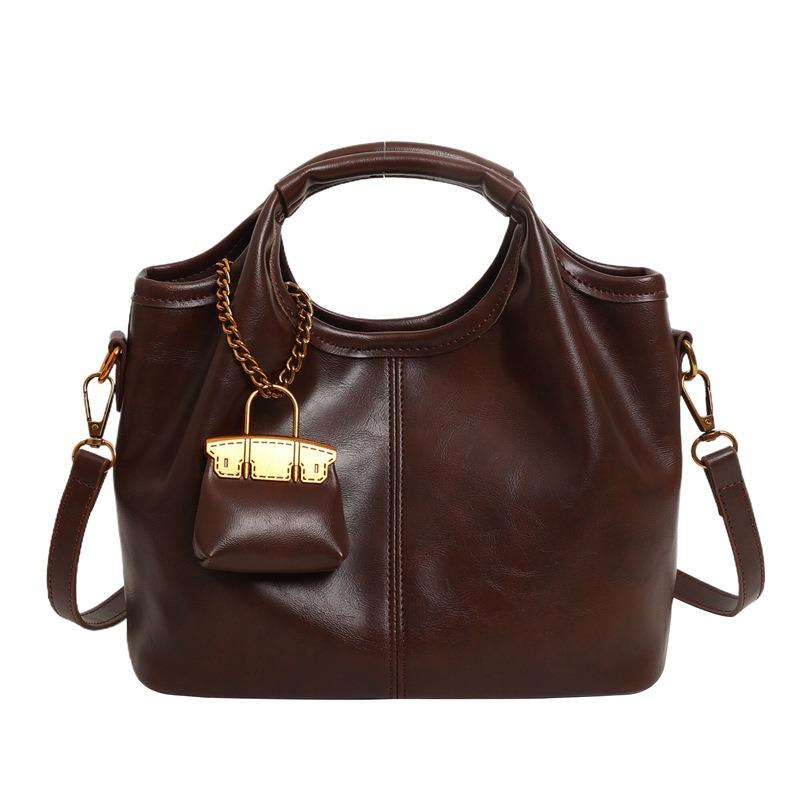 

Сумка большой вместимости, женская сумка-тоут, новая модная портативная осенне-зимняя универсальная рабочая сумка через плечо