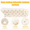 Inflatable Baby Bathtub PVC Toddler Bath Foldable Travel Shower Basin Portable Outdoor Pool Anti Slip Children's Bathtub