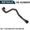 Durite de radiateur pour BMW X5 Haute étanchéité N°11537500752 | Durite d'eau de réservoir moteur Noir 1 pièce