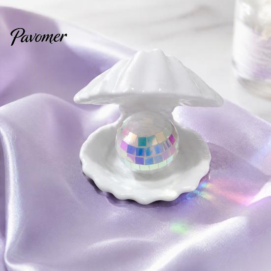 Small Desktop Sculpture Disco Snail Figurine, Retro 70s Ball Table Statue, 3D Unique Gift for Her Glitter Mirror Ornament Home Office Shelf