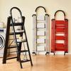 Multi-Functional Folding A-Frame Ladder and Drying Rack - Telescopic, Thickened Carbon Steel, No-Installation Required