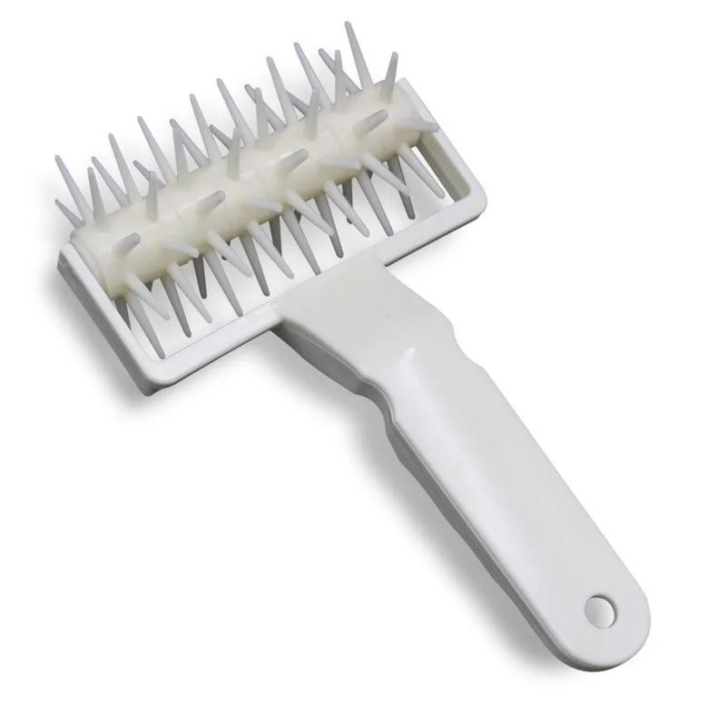 1 stücke Pizza Nudelholz Punch Gebäck Roller Pin Keksteig Pie Loch Präge Teig Roller Gitter Handwerk Backen Kochen Werkzeug