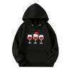 Sweatshirts For Teen Girls Hoodies Long Sleeve Drawstring Pullover Cute Printed Oversized Hoodie Christmas