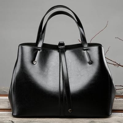 Fashion Top-handle Bags For Women Elegant Pure Color Large Capacity Shoulder Cross Body Bag Luxury Designer Handbags