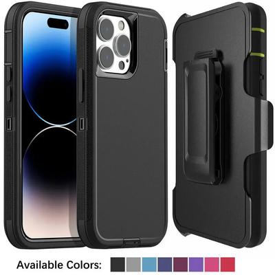 Odolný pancéřovaný kryt Otter Box Defender pro IPhone 16 Pro Max 15 14 13 12 11 16E Nárazuvzdorný robustní kryt Držák na opasek