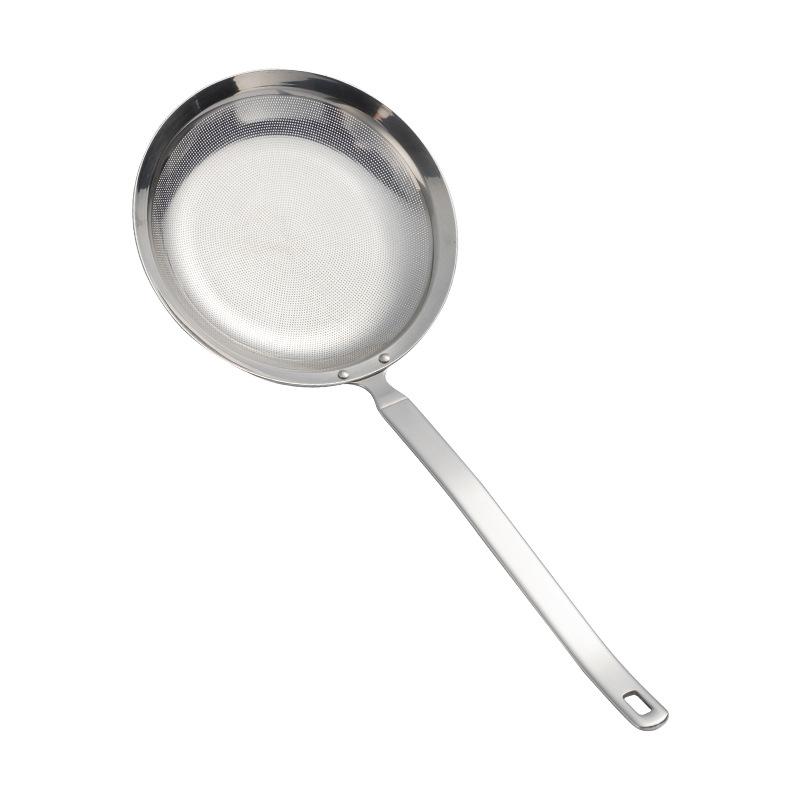 Nerezová filtrační lžíce HANYANG 304 Pěnová lžička na horký hrnec Lžíce pro domácnost Zahuštěné smažení na pěnovou lžičku