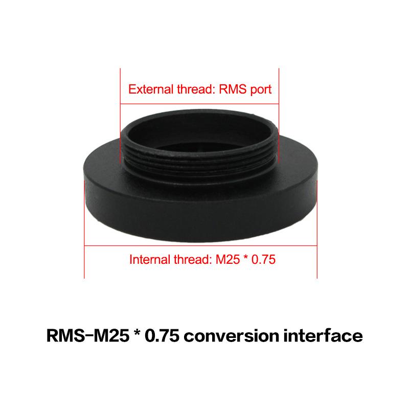 M25 на RMS / RMS на M25 Адаптерное кольцо для объектива микроскопа M25X0.75мм Кольцевой адаптер Аксессуар для микроскопа