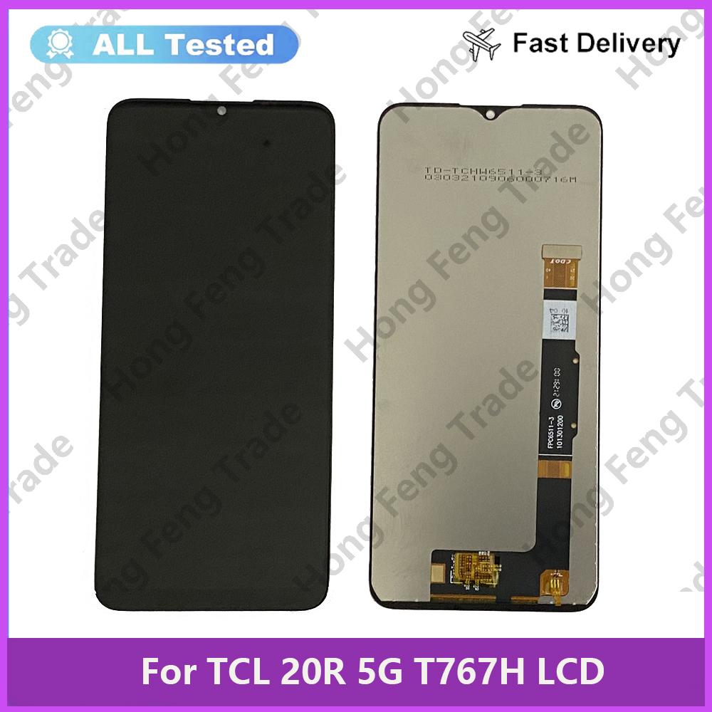 

LCD Screen and Digitizer Full Assembly For TCL 20R 5G T767H
