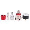 Pressure Regulator Switch Control for Valve Gauge with Quick Connector 0-180 PSI