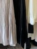 French High-End Black Satin Pleated Mermaid Skirt for Women - Spring New Arrival, Slimming A-line Design