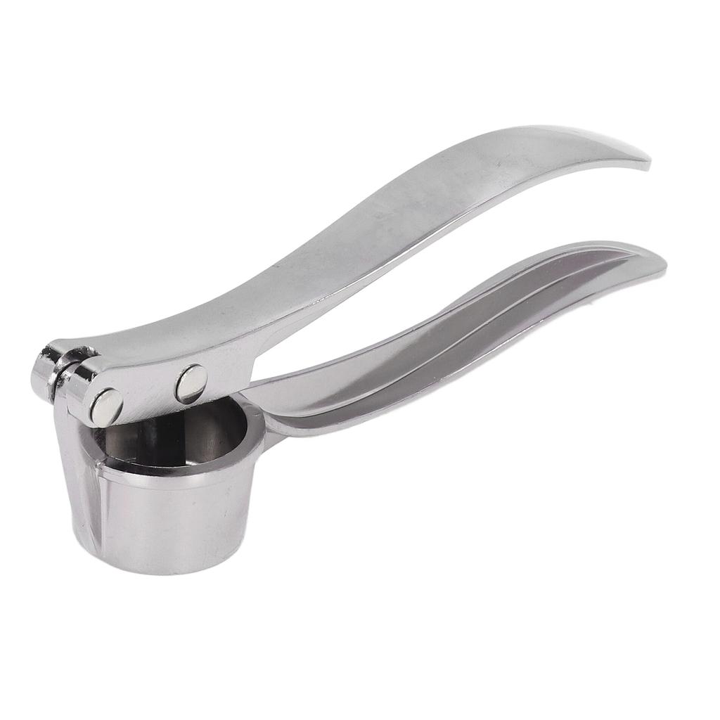 Garlic Press Crusher Handheld Ginger Mincer Tools Zinc Alloy Ergonomic Handle Rustproof for Home Kitchen