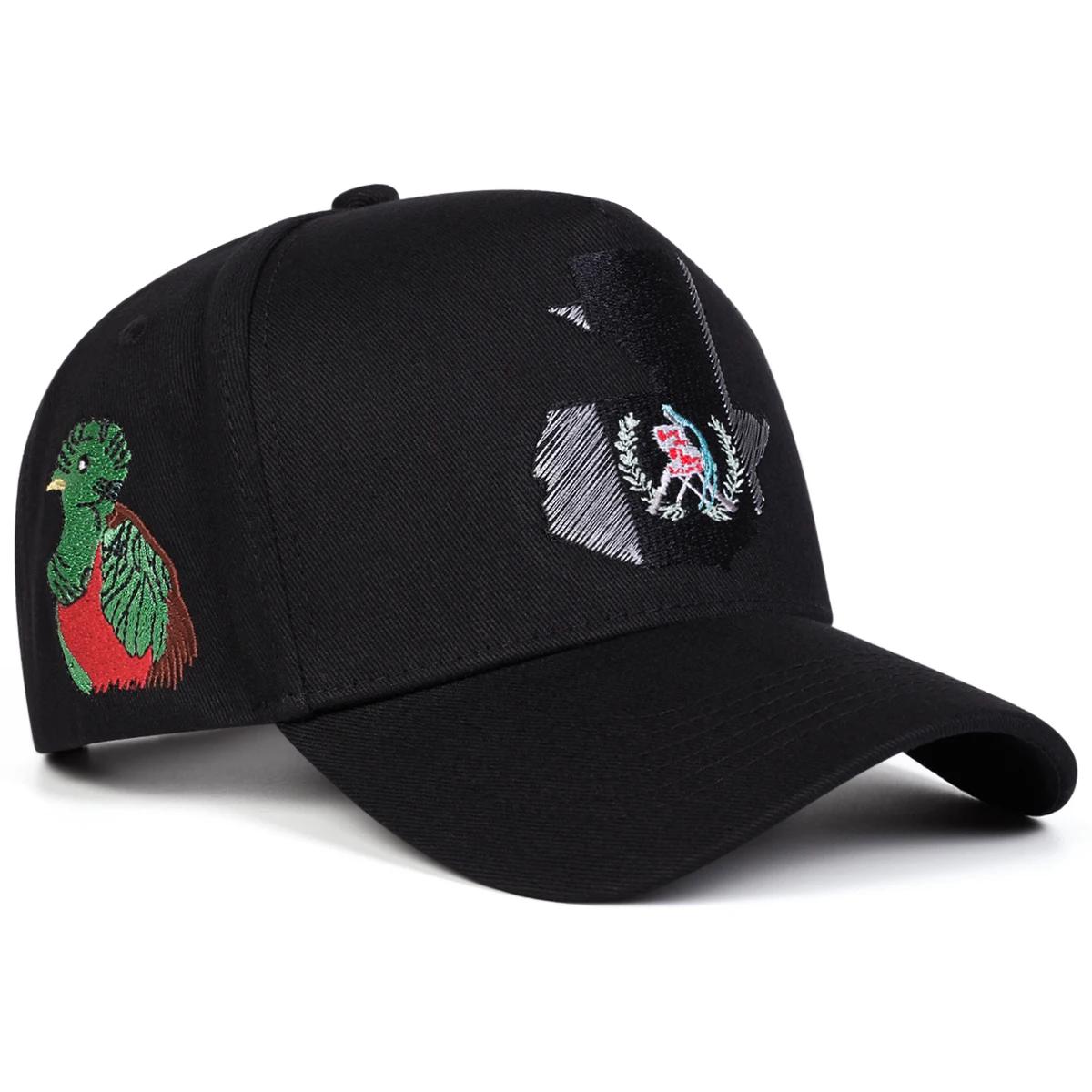 

Unisex USA Map Embroidery Baseball Caps Spring Autumn Outdoor Adjustable Casual Hats Sunscreen Hat Sports Cap чорний