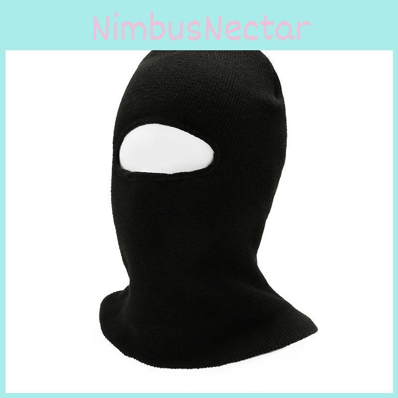 Winter Knitted Outdoor Hat Thick Warm All Inclusive Cap Fashion Gift Color Solid